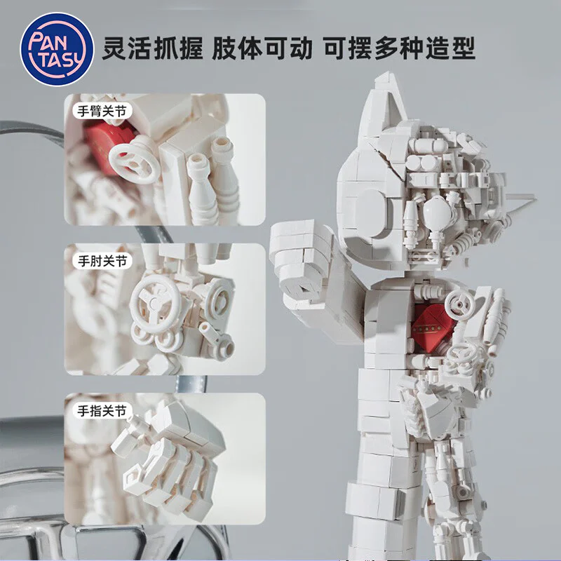 Iron Arm Ah-Tong-Mo Through-Vision Machine Armor 70th Anniversary Limited Edition Commemoration Version 拼奇积木 Pantasy 86203 image 14