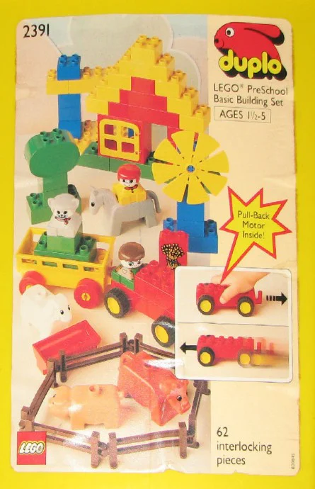 Farm pail 乐高 LEGO 2391