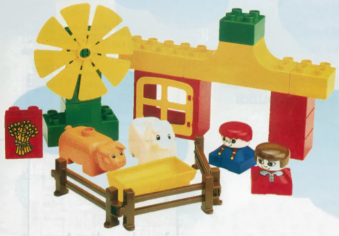 Farm Animal Enclosure 乐高 LEGO 2455