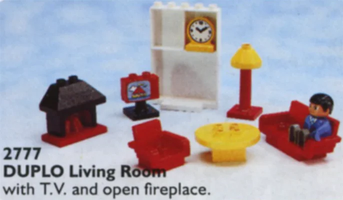 Living Room 乐高 LEGO 2777 image 2