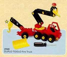 Fire truck 乐高 LEGO 2940 image 2