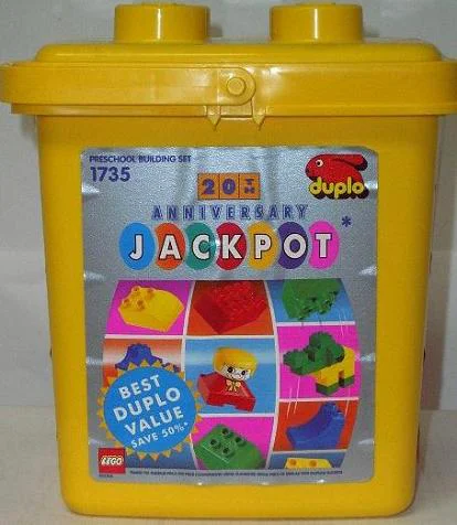 "20th Anniversary Progressive Jackpot" 乐高 LEGO 1735