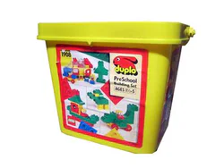 Miniature wooden bucket construction