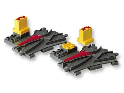Train track intersection 乐高 LEGO 2736