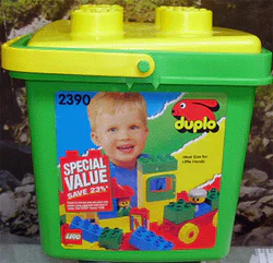 Stacking tubs.