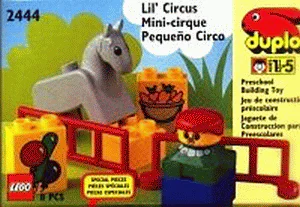 Little Circus 乐高 LEGO 2444