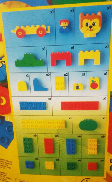 Gaining treasure piecing together a tub. 乐高 LEGO 2398 image 1