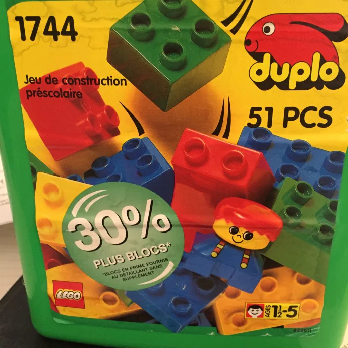 Medium Script 乐高 LEGO 1744