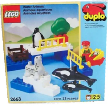 Animals in water 乐高 LEGO 2663