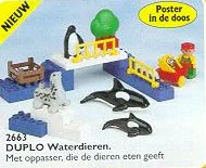Animals in water 乐高 LEGO 2663 image 1
