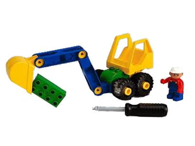 Mini excavator 乐高 LEGO 2915 image 2