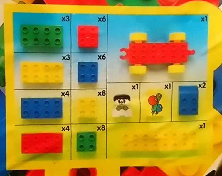 Medium-sized stacking barrel 乐高 LEGO 1753 image 1