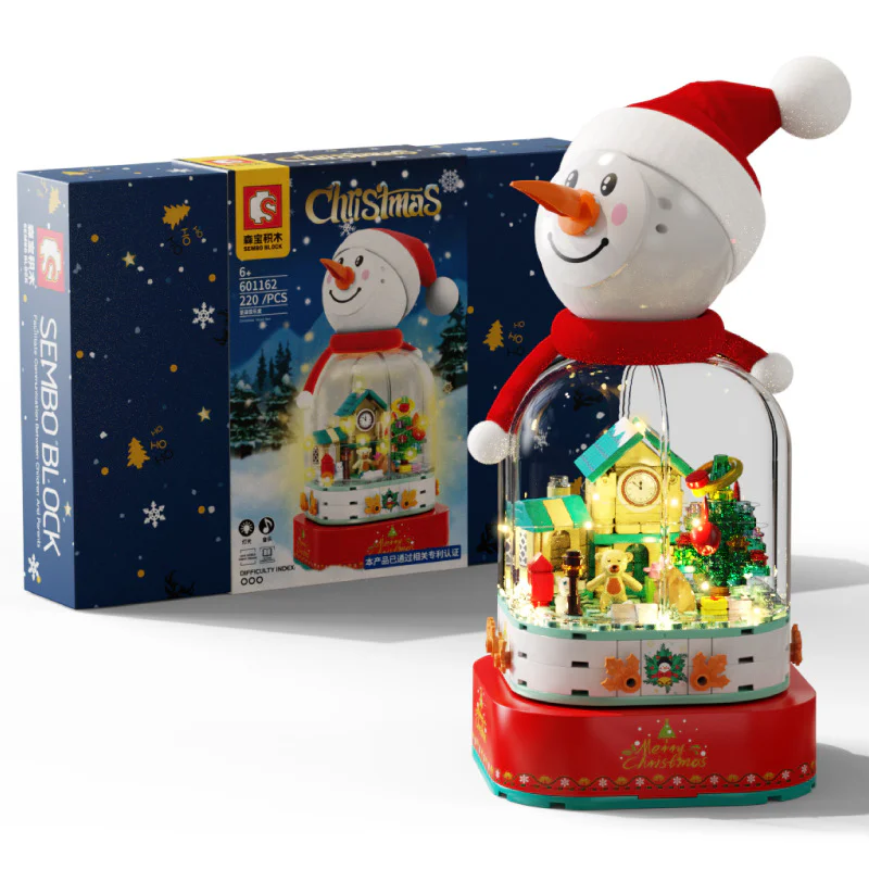 Snowman Christmas music box 森宝 SEMBO 601162