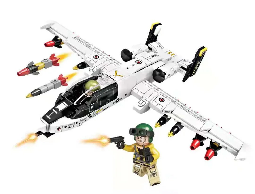 WEAPONS OF WAR: A-10 ATTACK AIRCRAFT 方橙积木 Forange FC4101