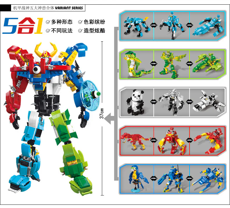 Scattered series: Star Wars, Armour Wars, 5 plus 1 启蒙 QMAN/ENLIGHTEN/Keeppley 1403-5 image 18