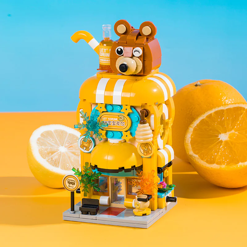Cozy little shop: Sweet Honey Tea Drink 拼奇积木 Pantasy 56003 image 1