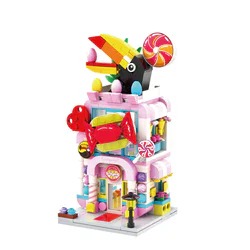 Tiny store: sugar candies with a sweet and sour flavor
