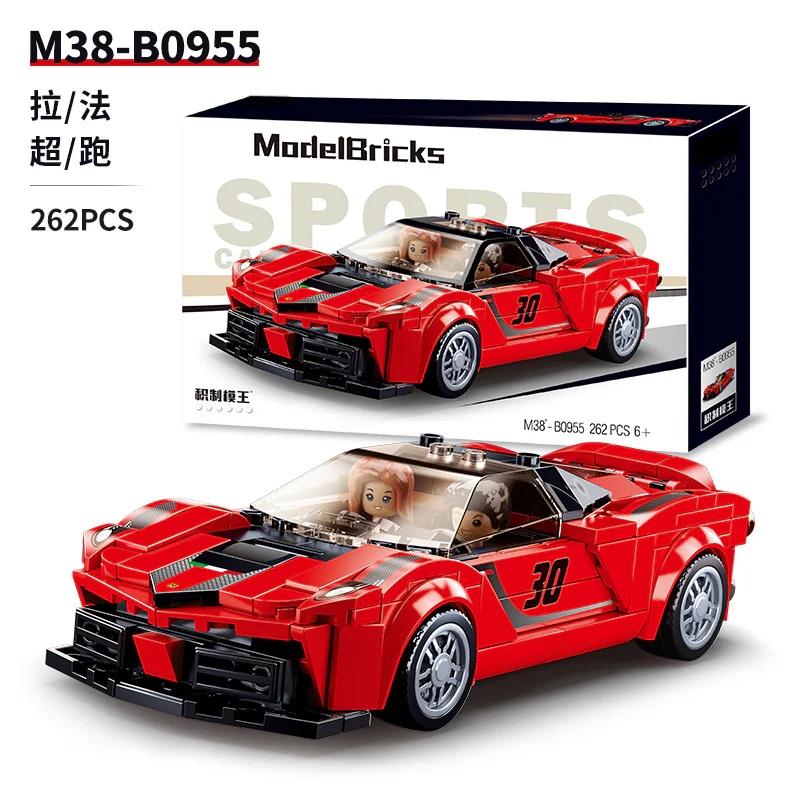 Ferrari LaFerrari 1:26 小鲁班 Sluban M38-B0955