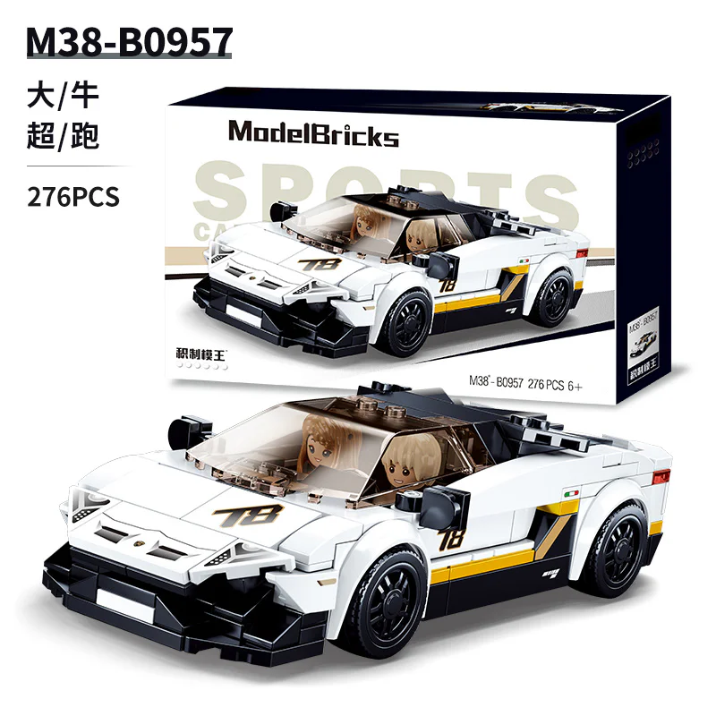 Lamborghini Aventador 1:26 小鲁班 Sluban M38-B0957