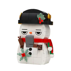 Desktop Pyramid: Snowman Pocket