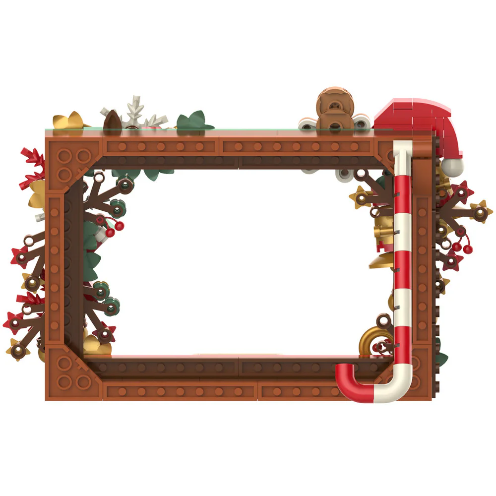 "Desk Stack Happiness: Christmas Frame" 佳奇积木 JAKI JK5107 image 4