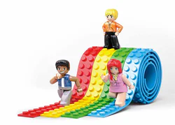 Building Blocks with Soft Straps