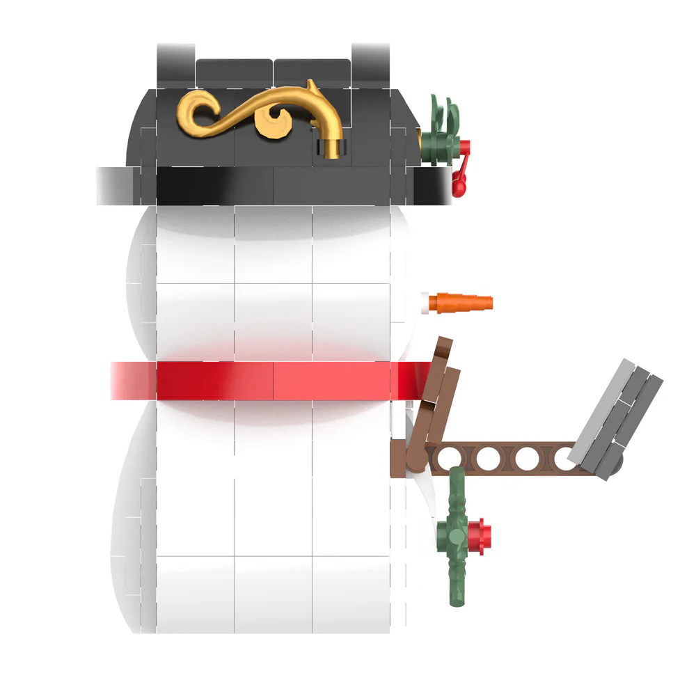 Desktop Pyramid: Snowman Pocket 佳奇积木 JAKI JK5110 image 6