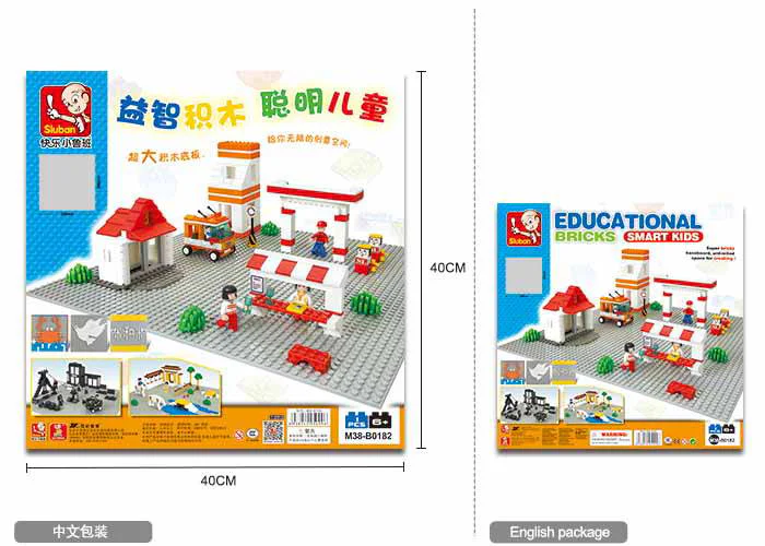 Building blocks base 小鲁班 Sluban M38-B0182 image 1