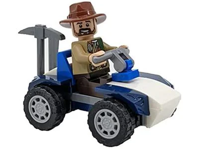 Sinjin Prescott and his taxi driver. 乐高 LEGO 122116