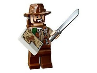Sinjin Prescott and his taxi driver. 乐高 LEGO 122116 image 2