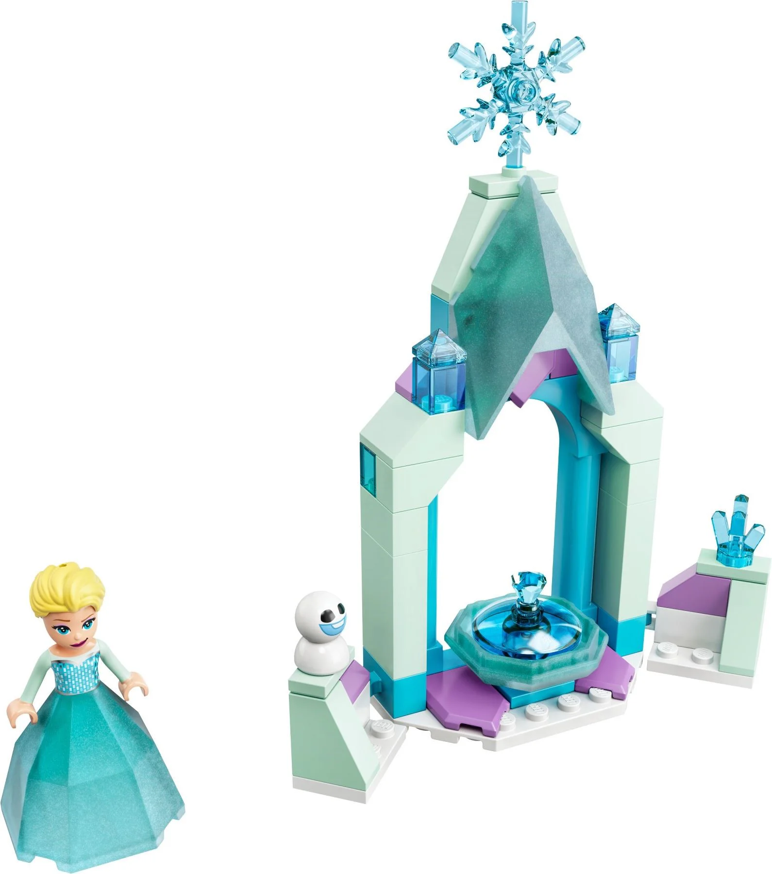 Elsa's castle yard 乐高 LEGO 43199