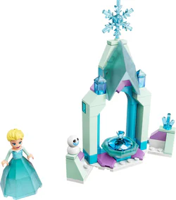 Elsa's castle yard