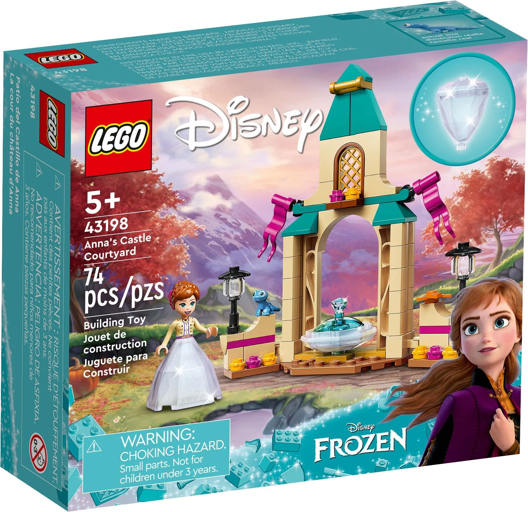 Anna's castle yard 乐高 LEGO 43198 image 3