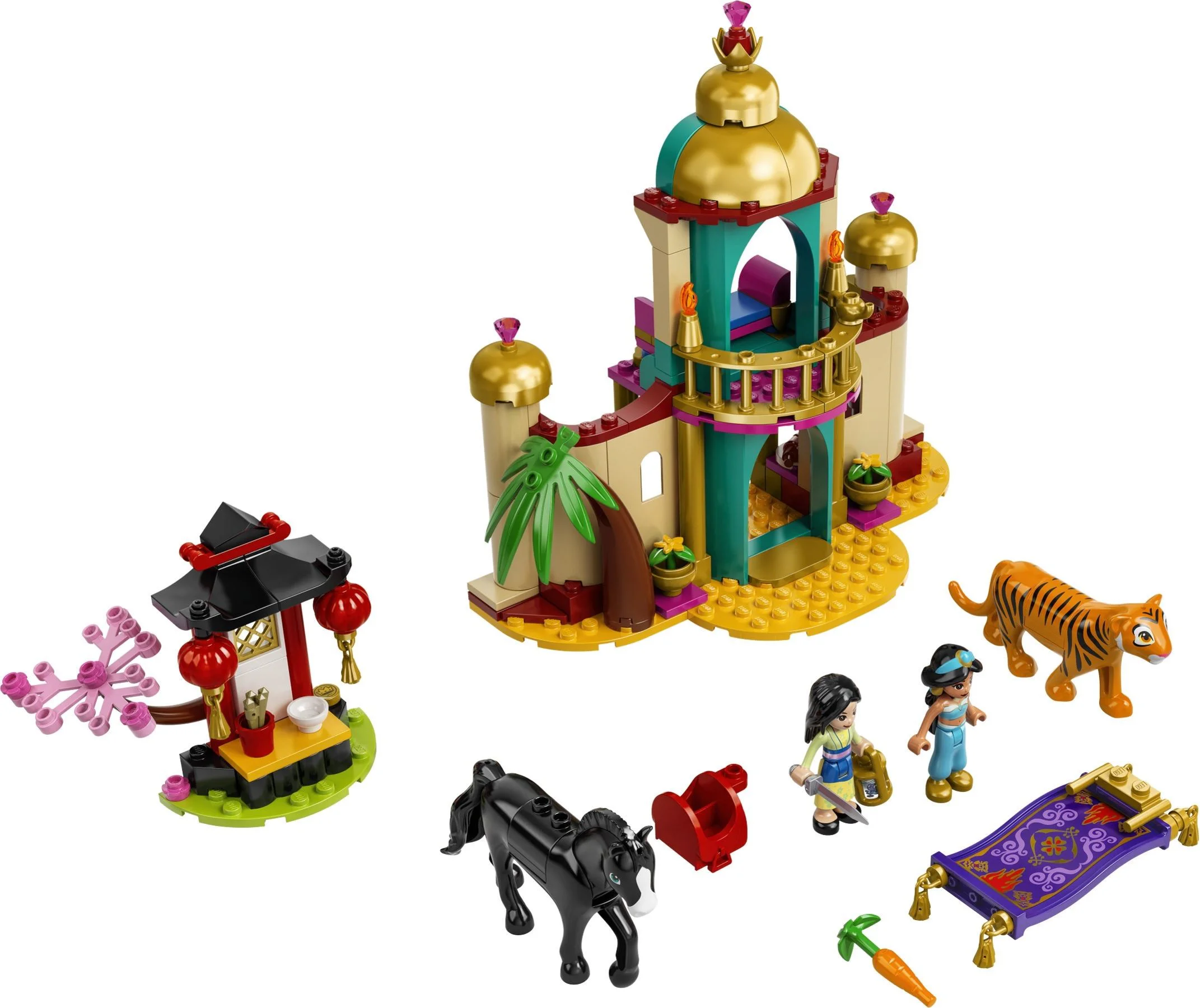 Jasmine and Fa Mulan's great adventure 乐高 LEGO 43208