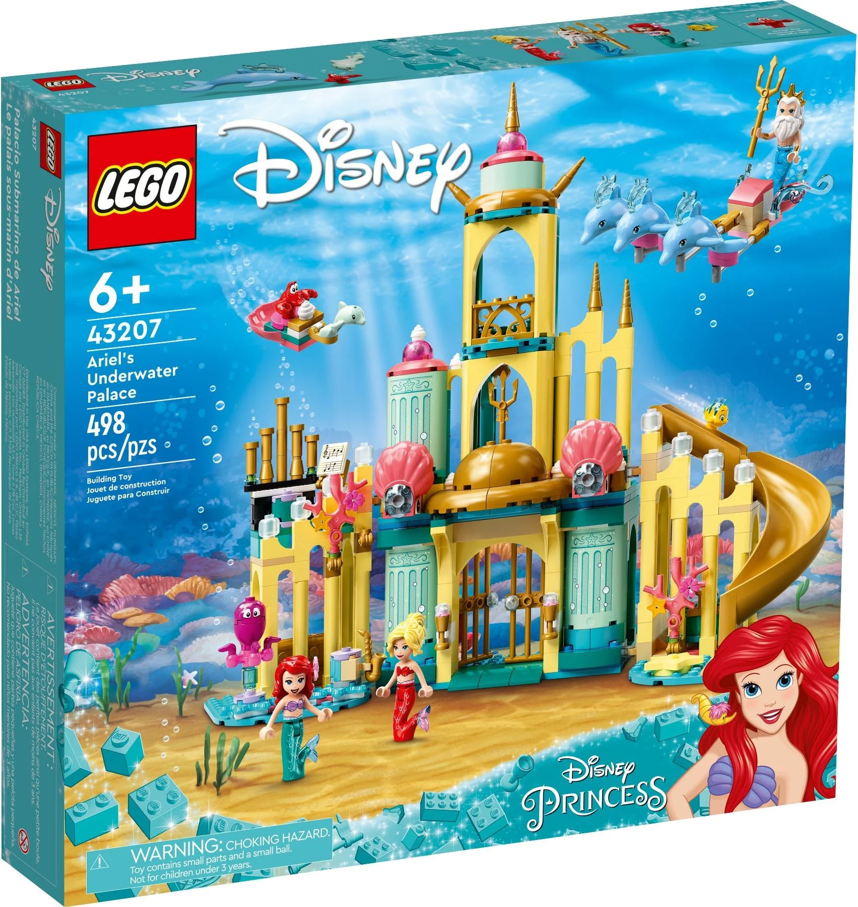 Ariel's underwater palace 乐高 LEGO 43207 image 3