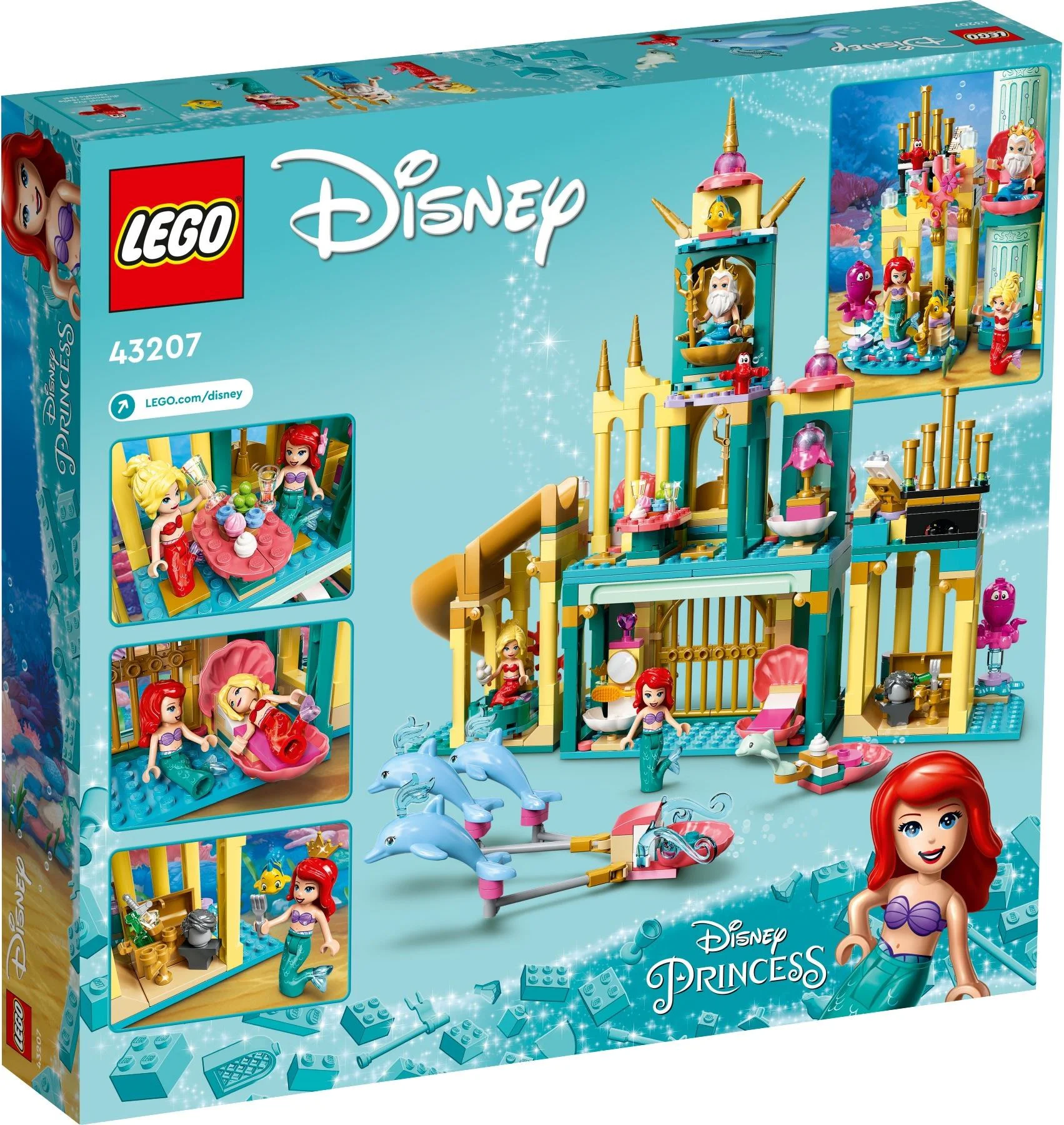 Ariel's underwater palace 乐高 LEGO 43207 image 7