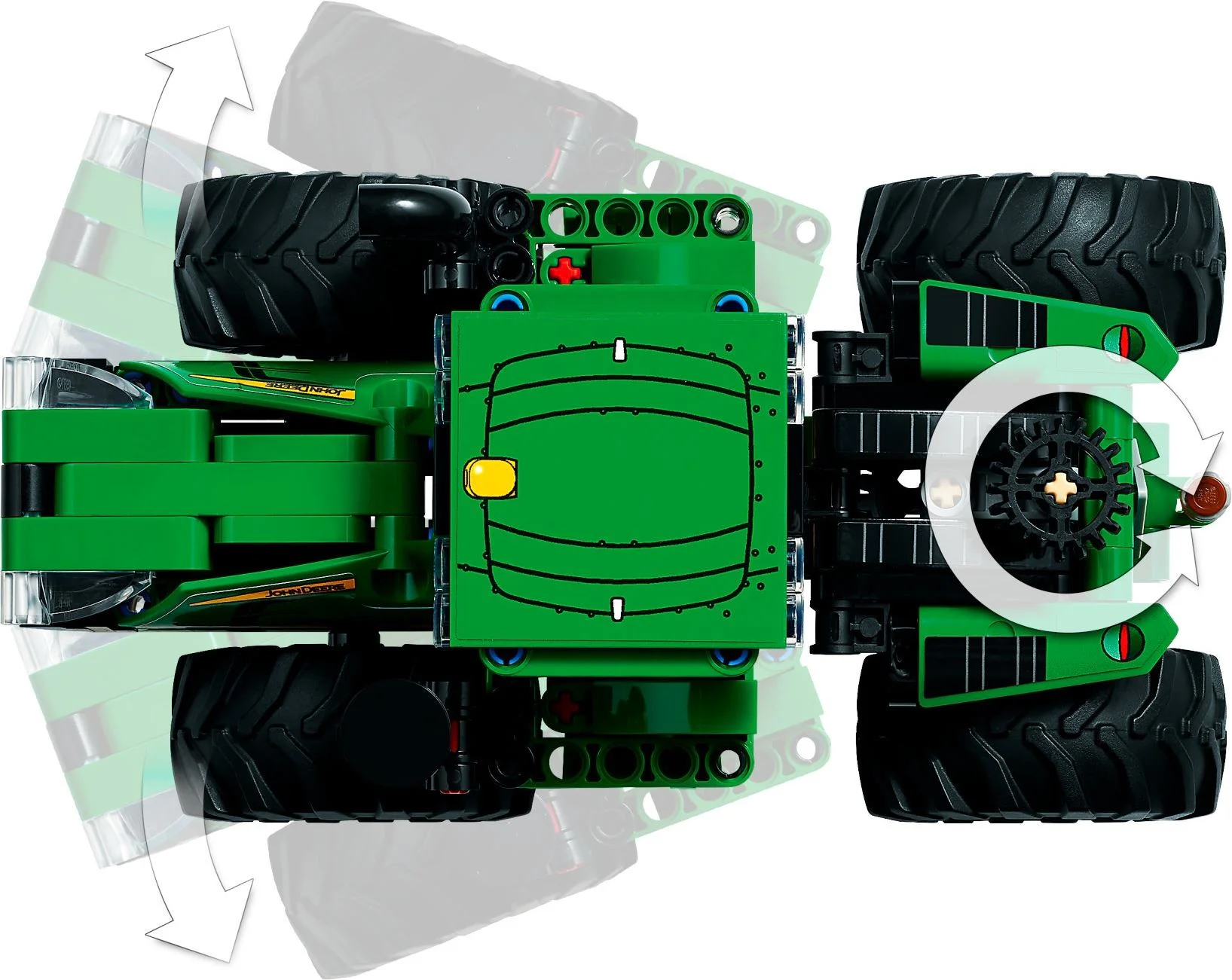 JOHN DILL 9620R 4WD TRACTOR 乐高 LEGO 42136 image 1