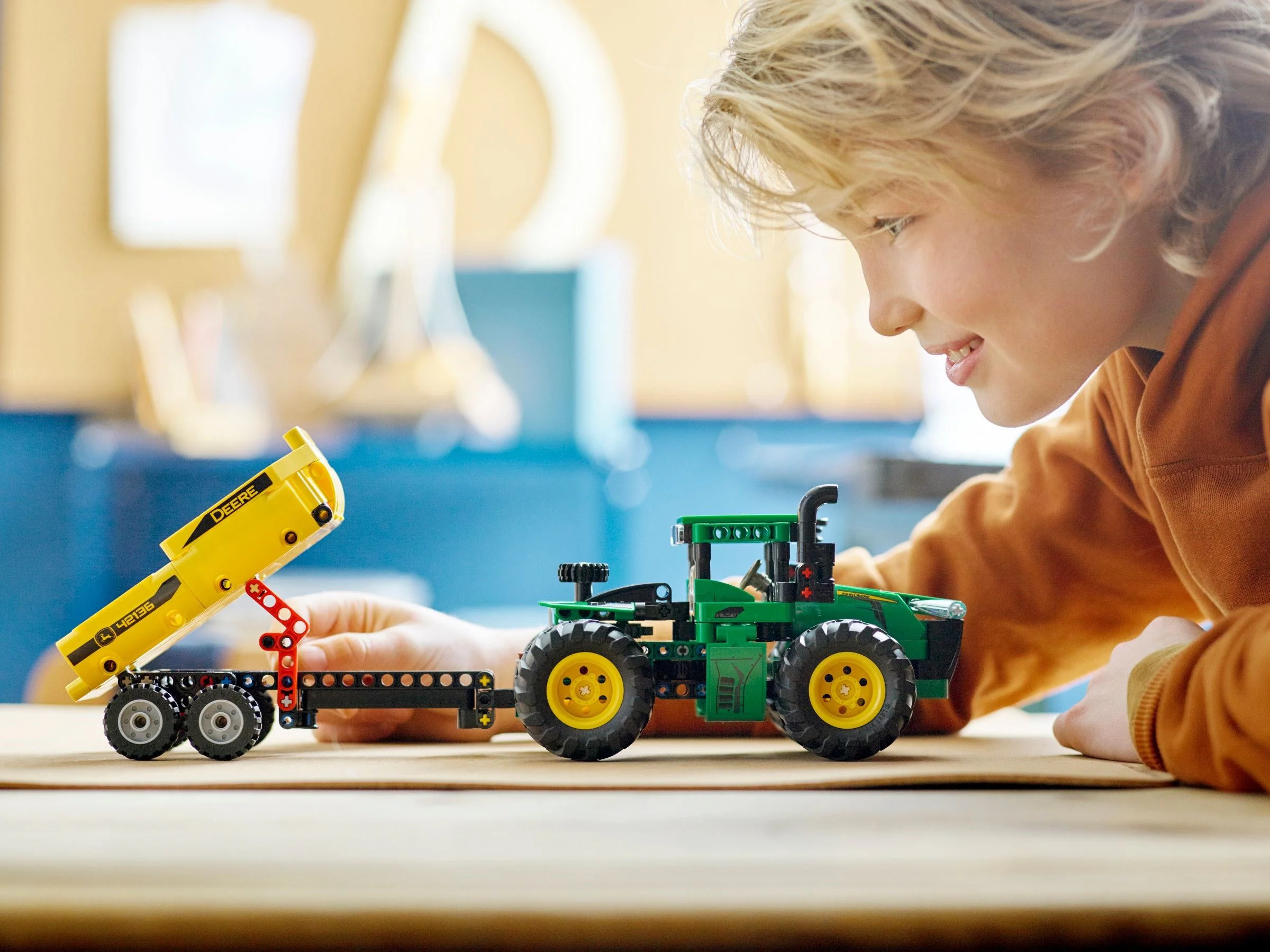 JOHN DILL 9620R 4WD TRACTOR 乐高 LEGO 42136 image 8