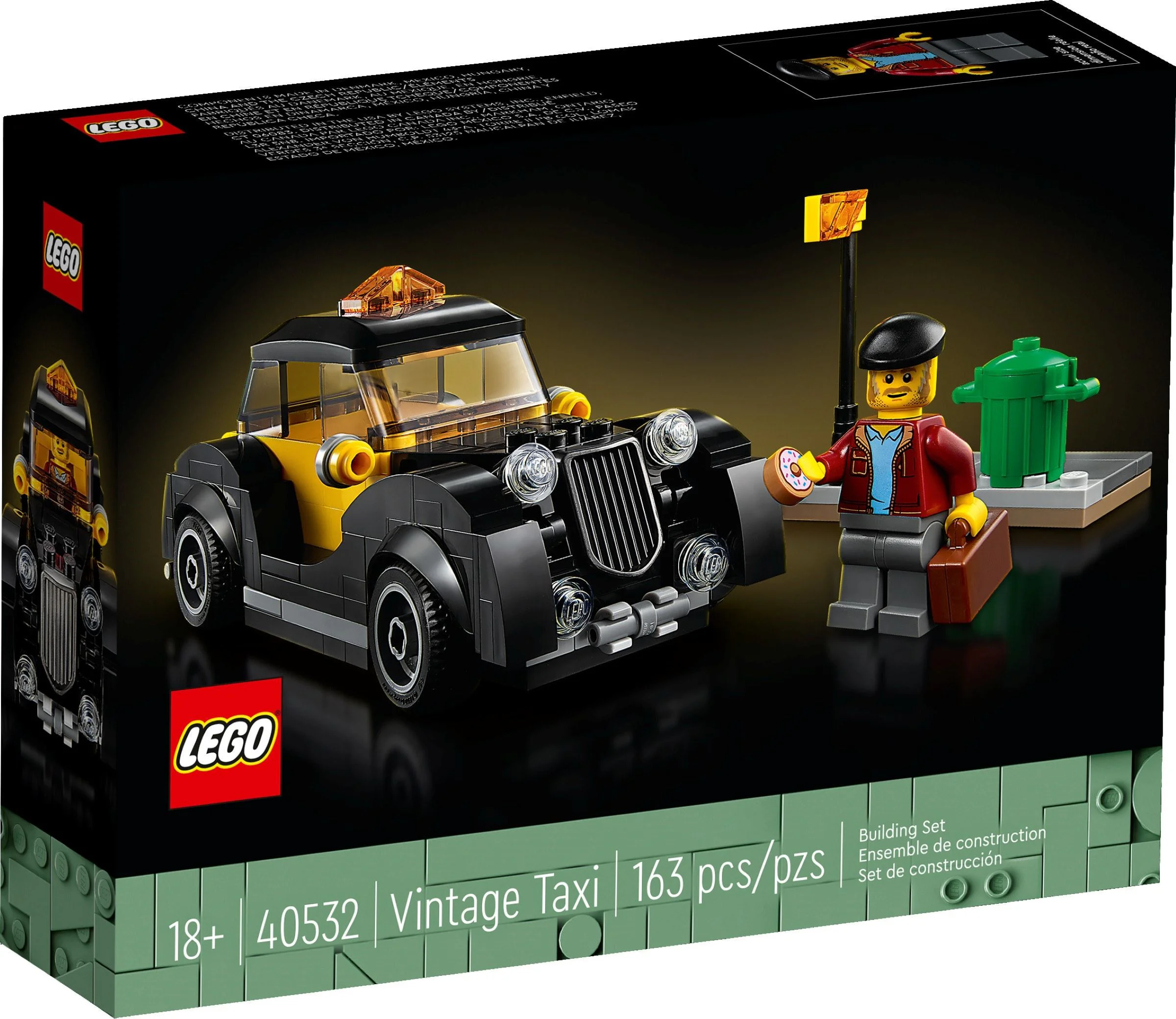Vintage Taxi Rental 乐高 LEGO 40532 image 2