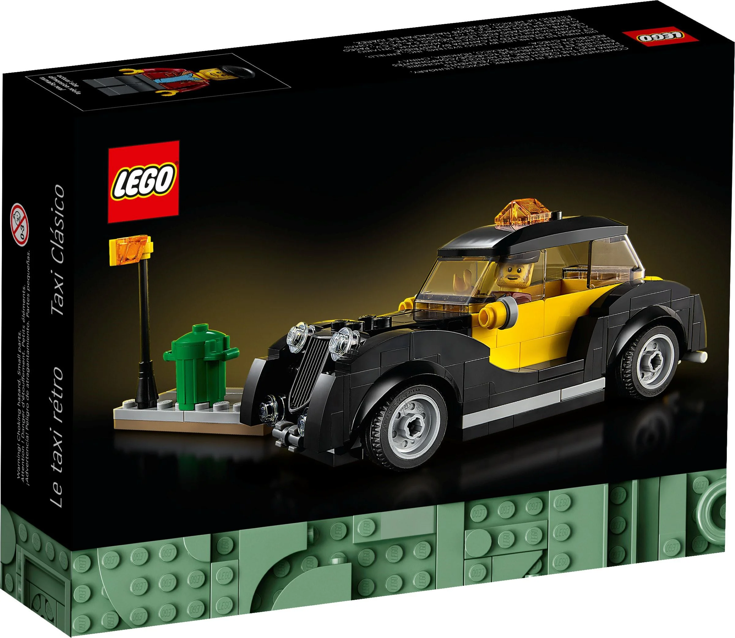 Vintage Taxi Rental 乐高 LEGO 40532 image 3
