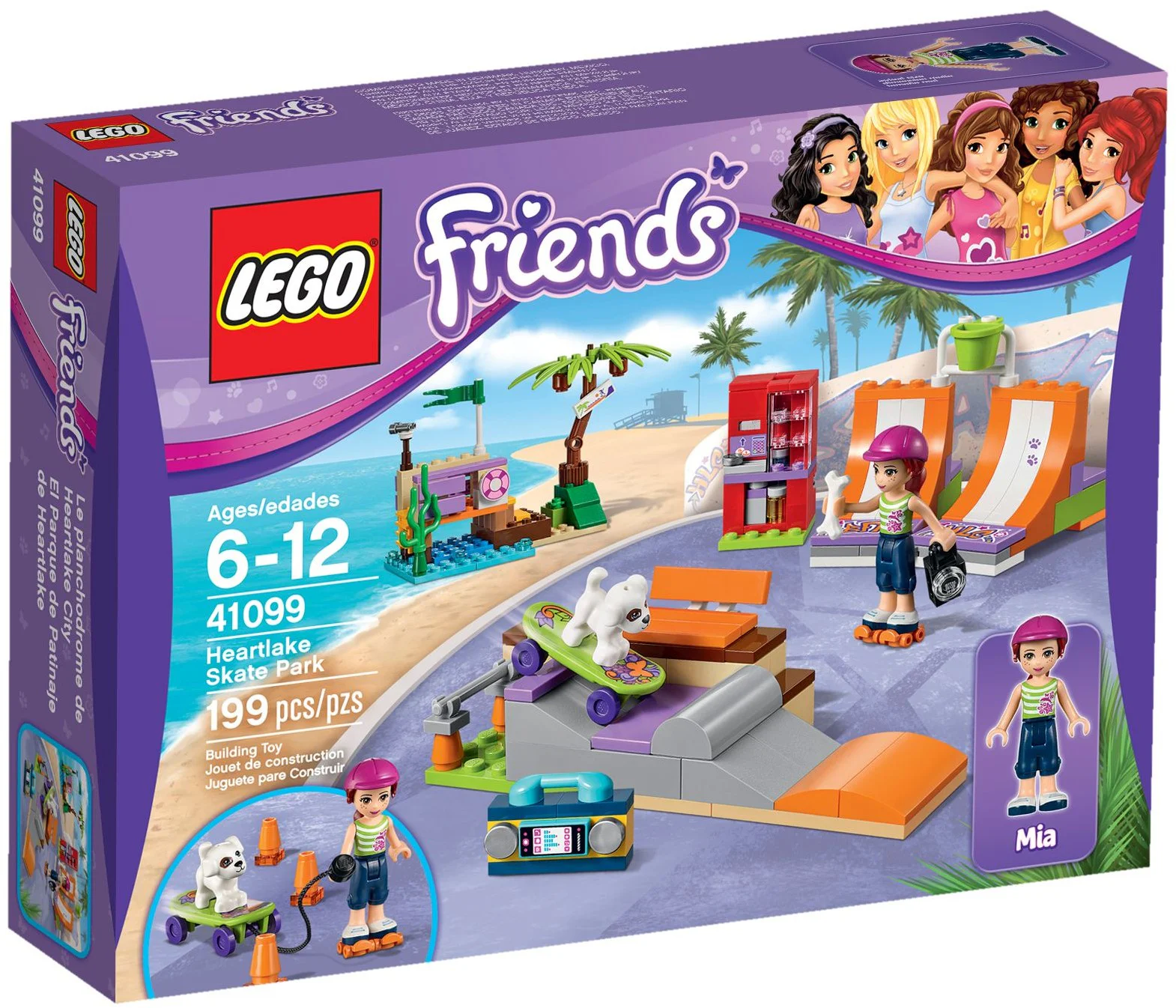 Heart Lake Skate Park 乐高 LEGO 41099 image 1