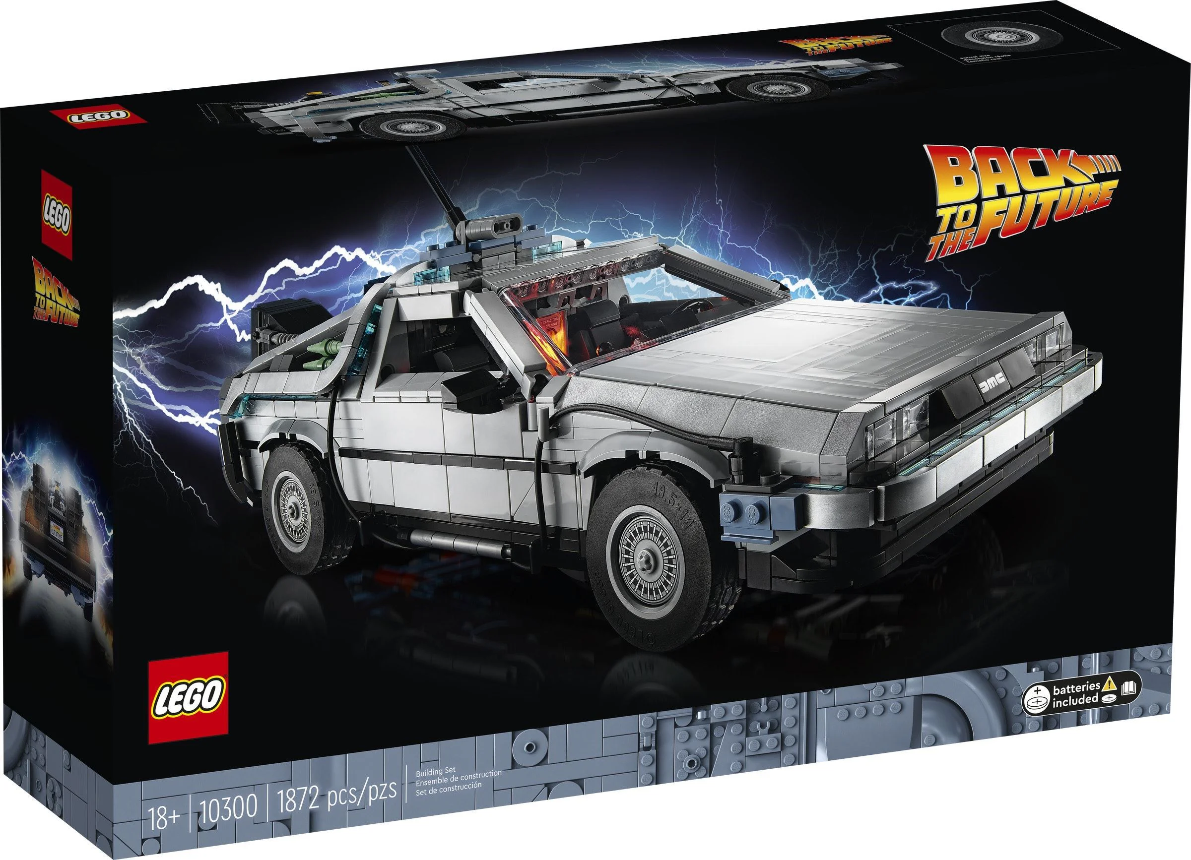 Back to the Future: DeLorean DMC-12 Time Machine 无牌 T0300 image 1