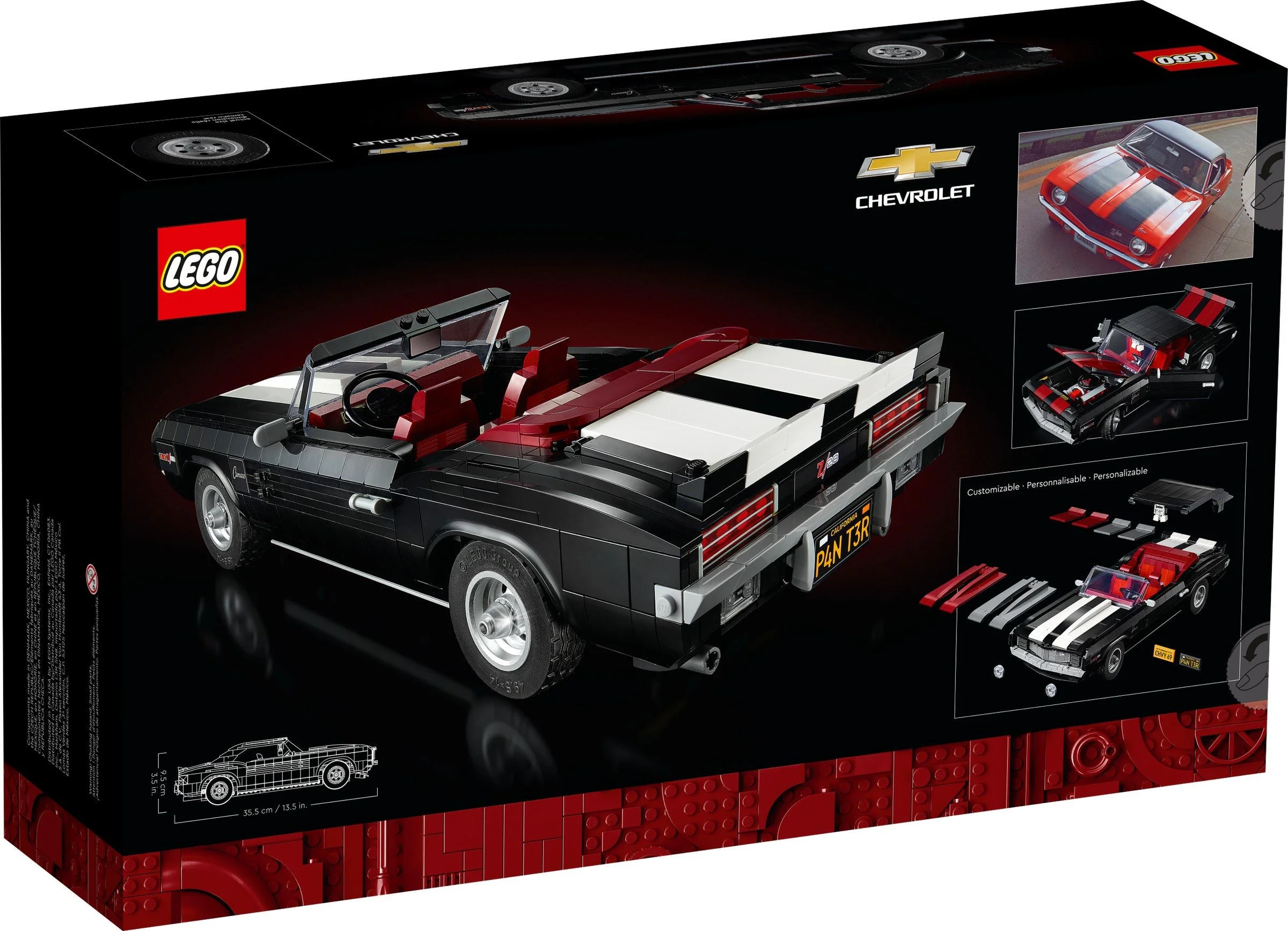 Chevrolet Camaro Z/28 1969 乐高 LEGO 10304 image 13