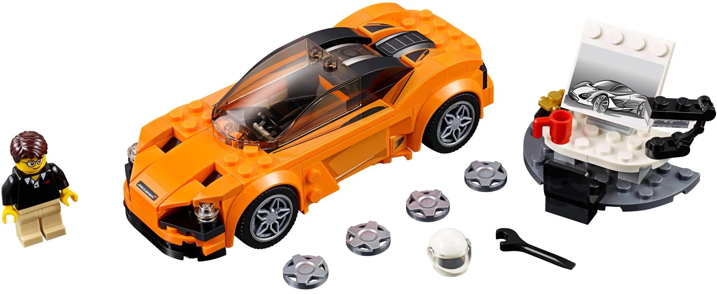 McLaren 720S 乐高 LEGO 75880