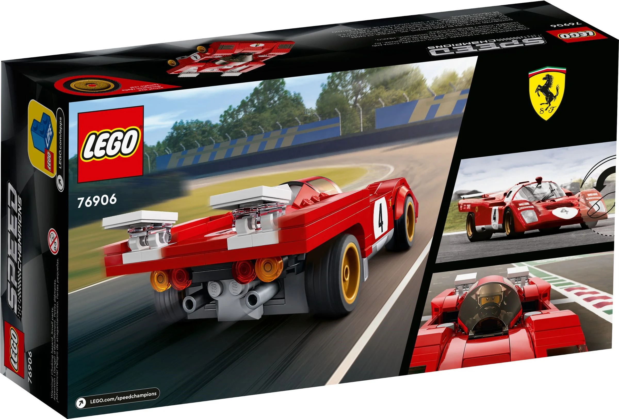 1970 FERRARI 512 M 乐高 LEGO 76906 image 6