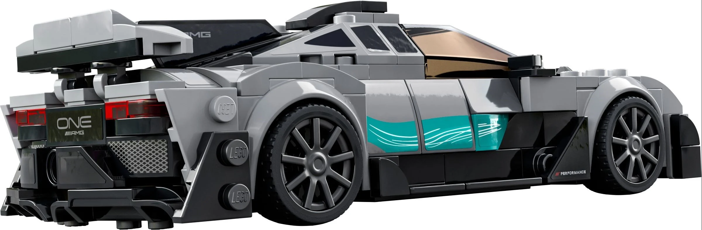 Mercedes-AMG F1 W12 E Performance and Mercedes-AMG Project One 乐高 LEGO 76909 image 1