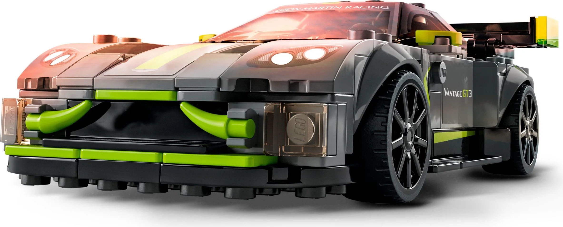 Aston Martin Valkyrie AMR Pro and Aston Martin Vantage GT3 乐高 LEGO 76910 image 6