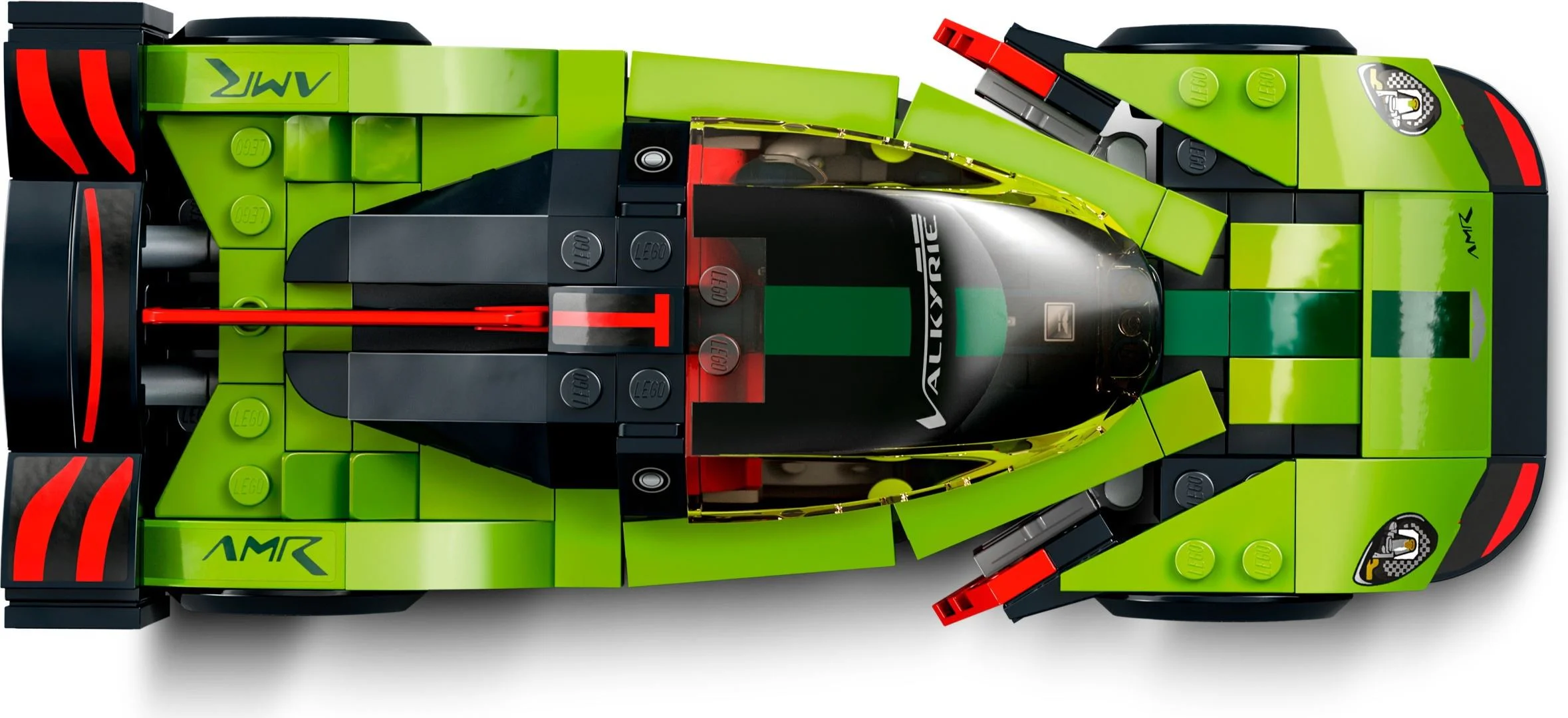 Aston Martin Valkyrie AMR Pro and Aston Martin Vantage GT3 乐高 LEGO 76910 image 7