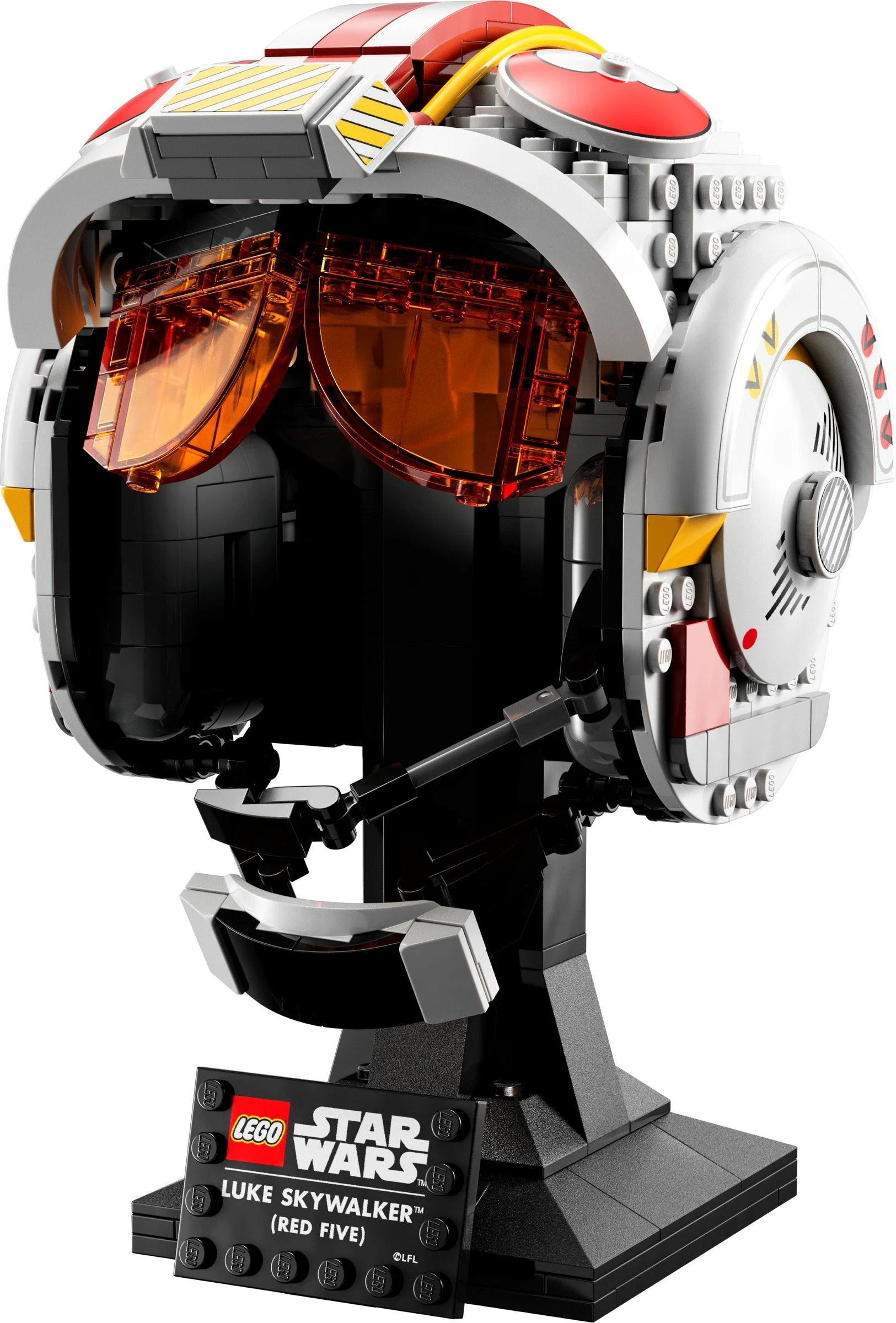 Luke Skywalker (Red V) pilot helmet 乐高 LEGO 75327