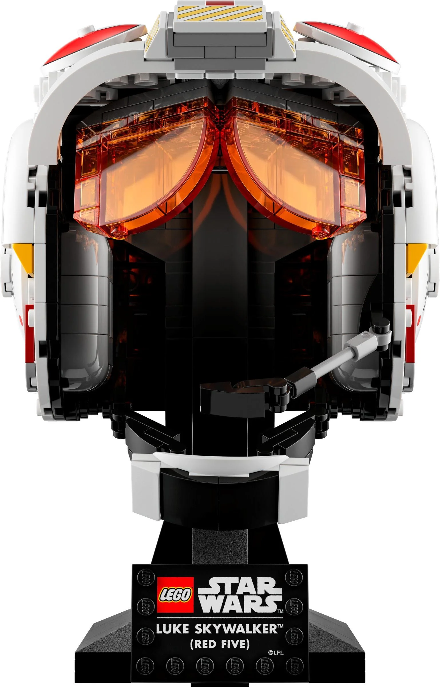 Luke Skywalker (Red V) pilot helmet 乐高 LEGO 75327 image 1